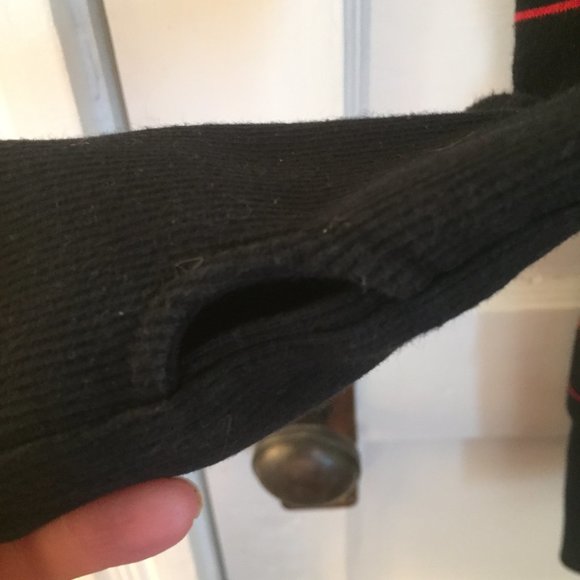 Finger in The Nose red & black striped hoodie - size XS - Picture 5 of 10